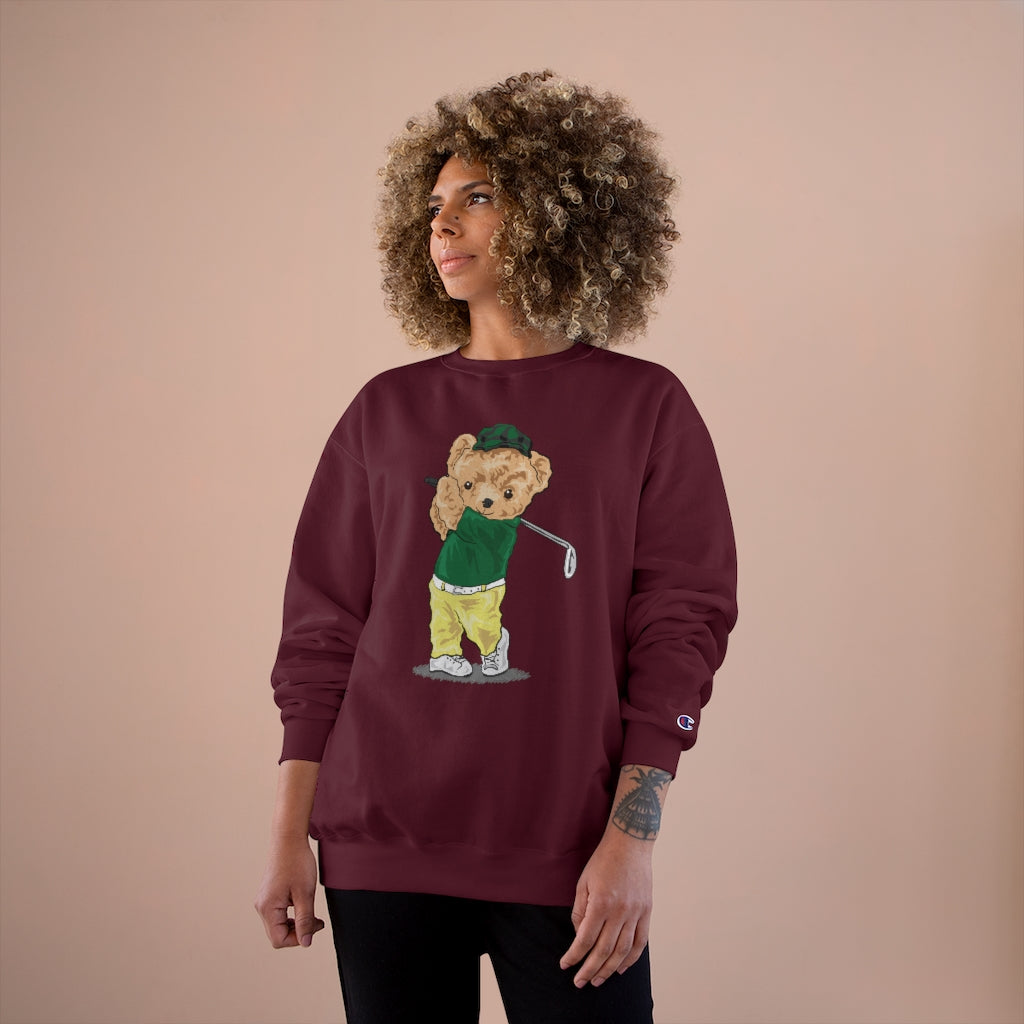 Golf Bear Champion Sweatshirt