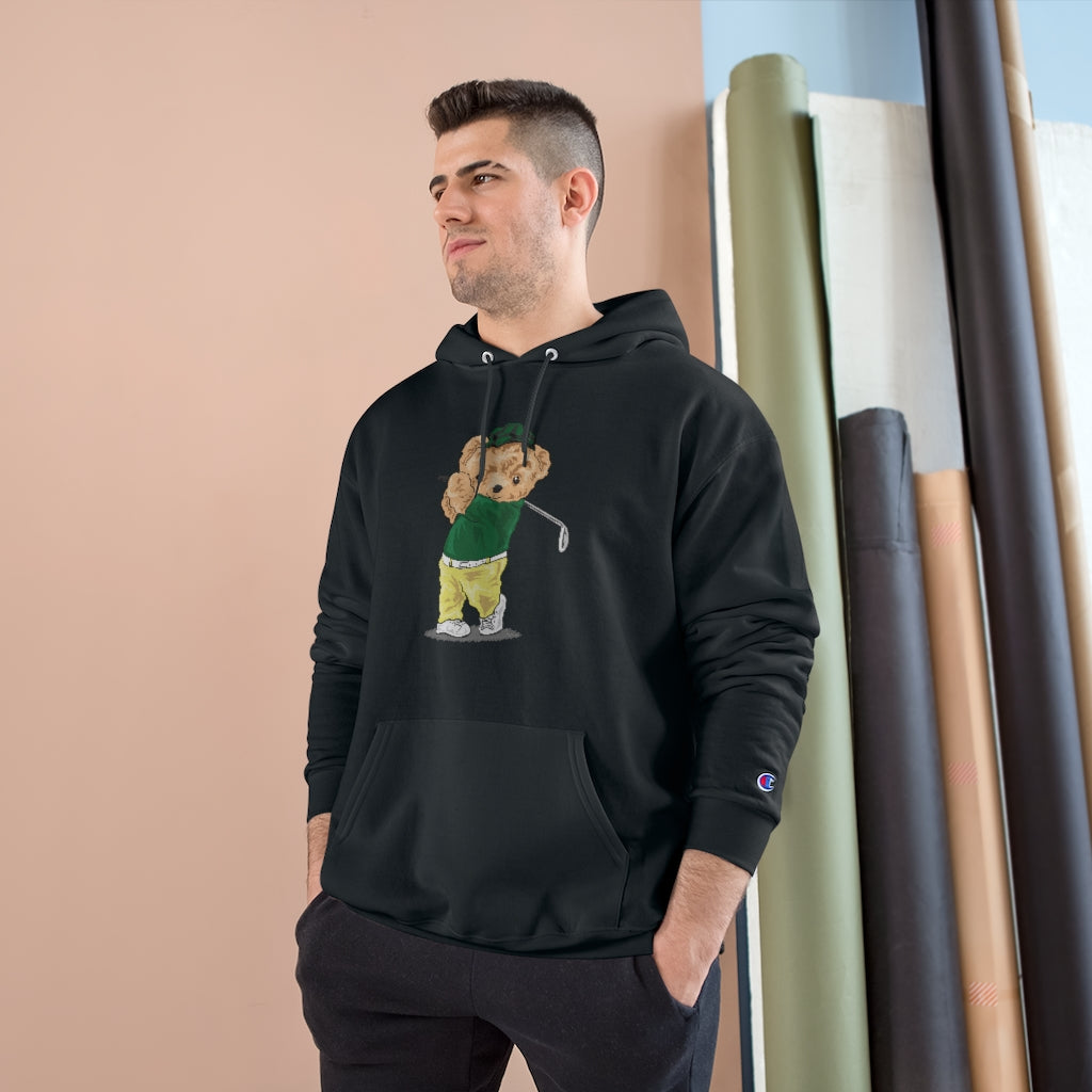 Golfer Bear Champion Hoodie The Manor